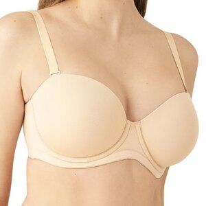 Wacoal "red carpet" full figure 34G (4D) nude strapless bra
